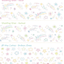 [SY79] Syom Kisscut Masking Tape (options) - Syomsyom_SY79S1 - Shooting Star (Vivid)_korean_sticker_stationery
