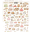[SY92] NEW Syom 'Christmas Bakery' Sticker Sheet - Syomsyom__korean_sticker_stationery