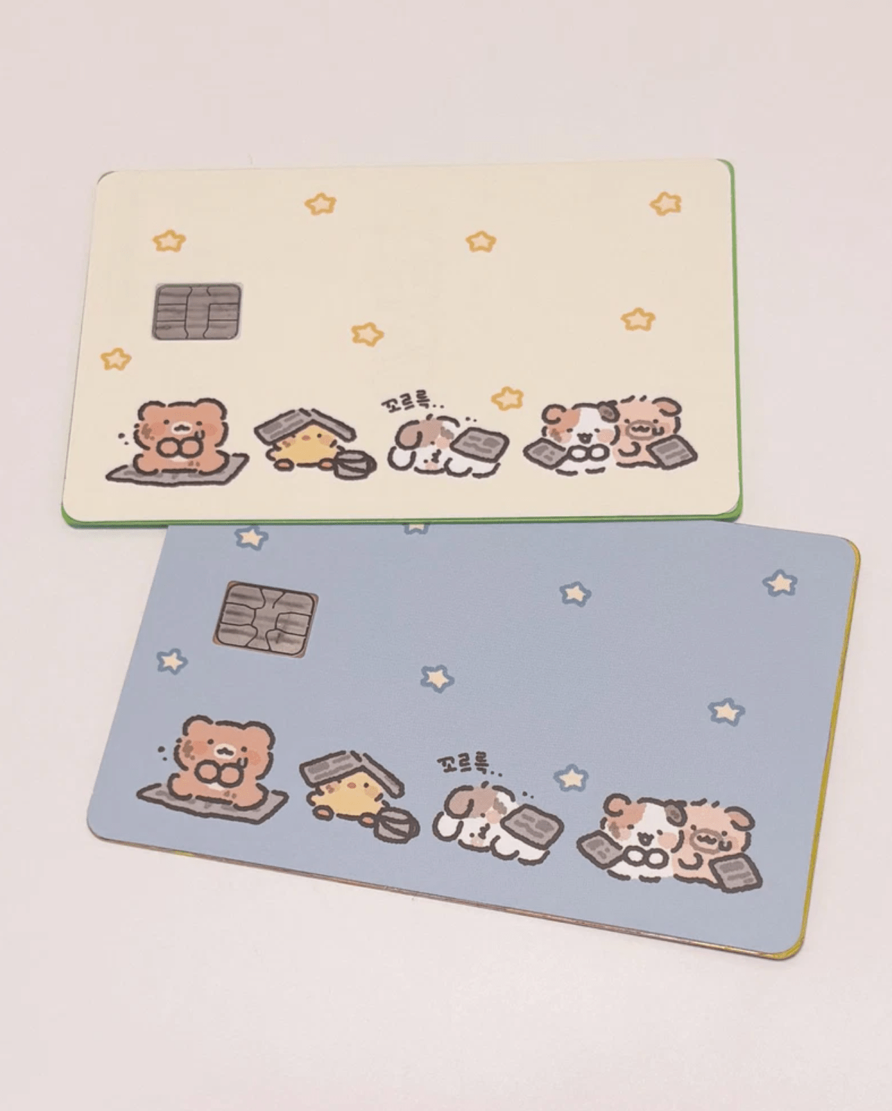 [SY94] NEW Syom 'Poor Town' Credit Card Sticker Set - Syomsyom__korean_sticker_stationery