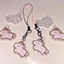 [SY97] NEW Syom 'Strawberry Horse' Glitter Acrylic Keyring - Syomsyom__korean_sticker_stationery