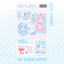 [GP14] Ghost Peach 'Love Cabinet SODA Love' Removable Sticker Sheet