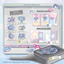 [KM19] Kitch Much x Neon.Pastell Collab 'Today or Tomorrow Girl' Sticker Tin Set